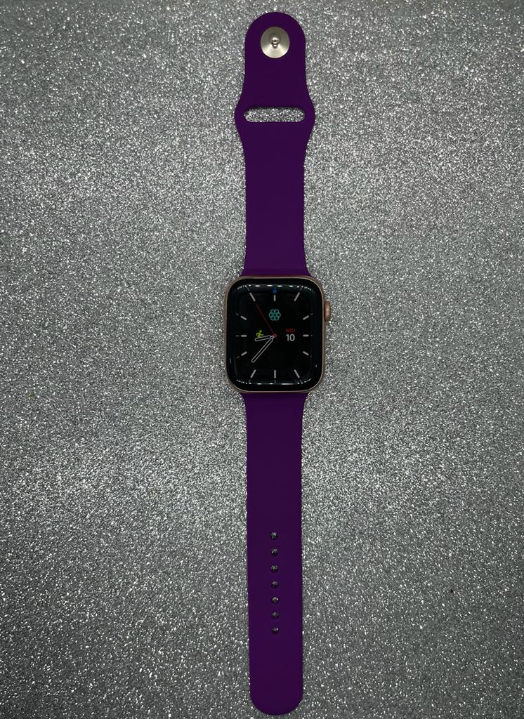 Purple Silicone Watch Band