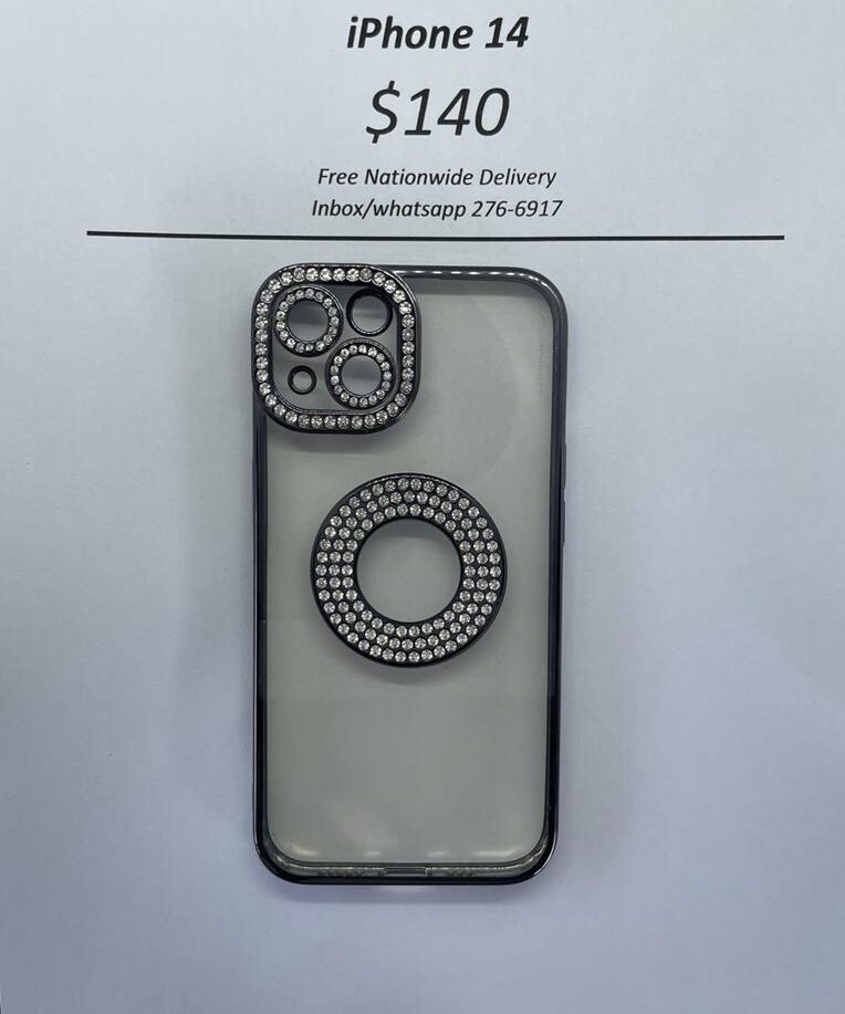 iPhone 14 Black Gem Logo