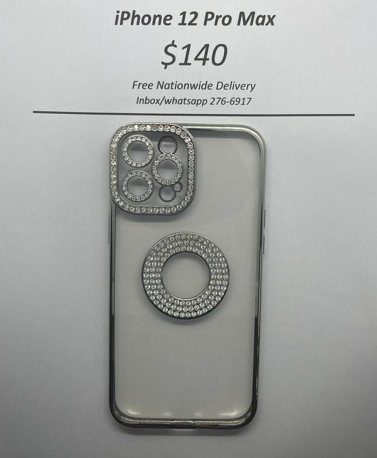 iPhone 12 Pro Max Silver Gem Logo