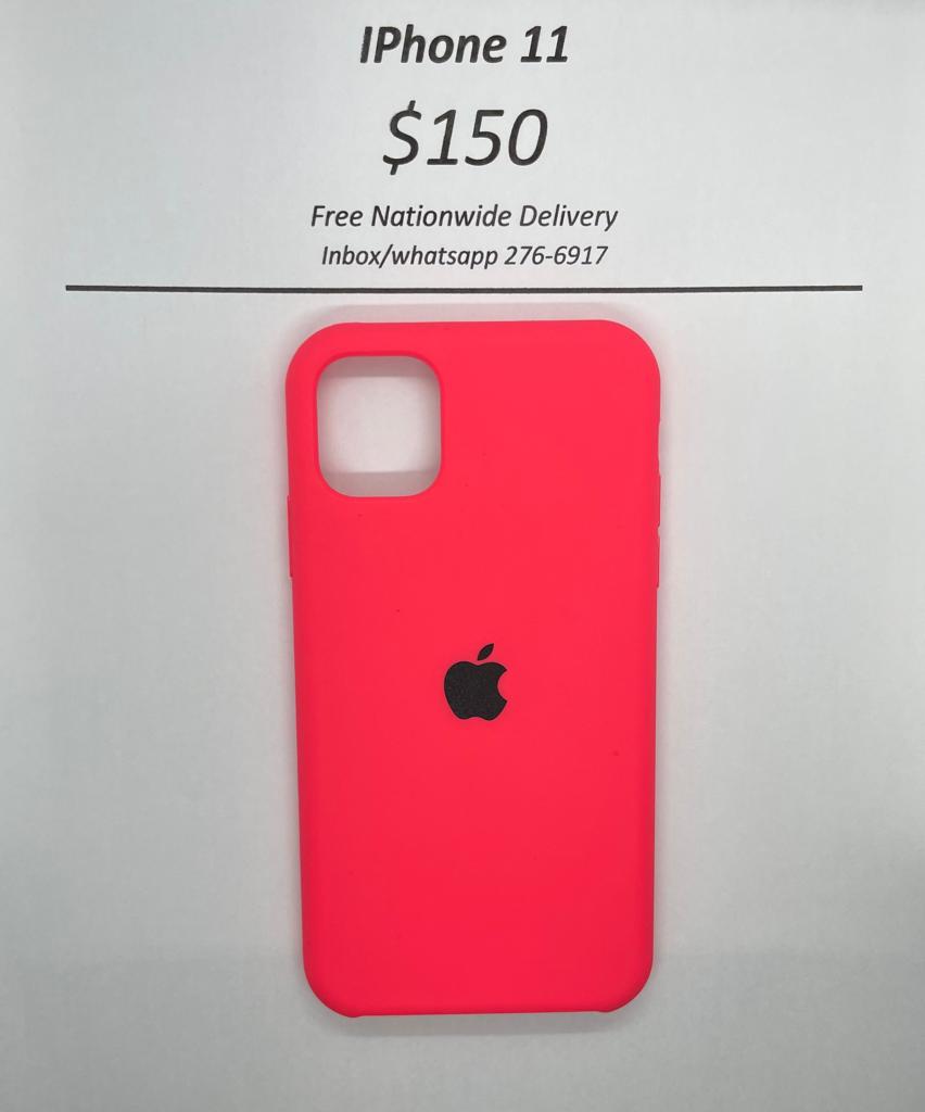 iPhone 11 Coral Logo Case