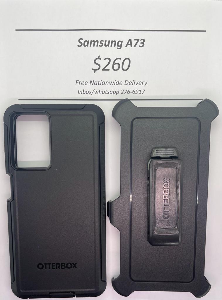 A73 Otterbox-Defender Black