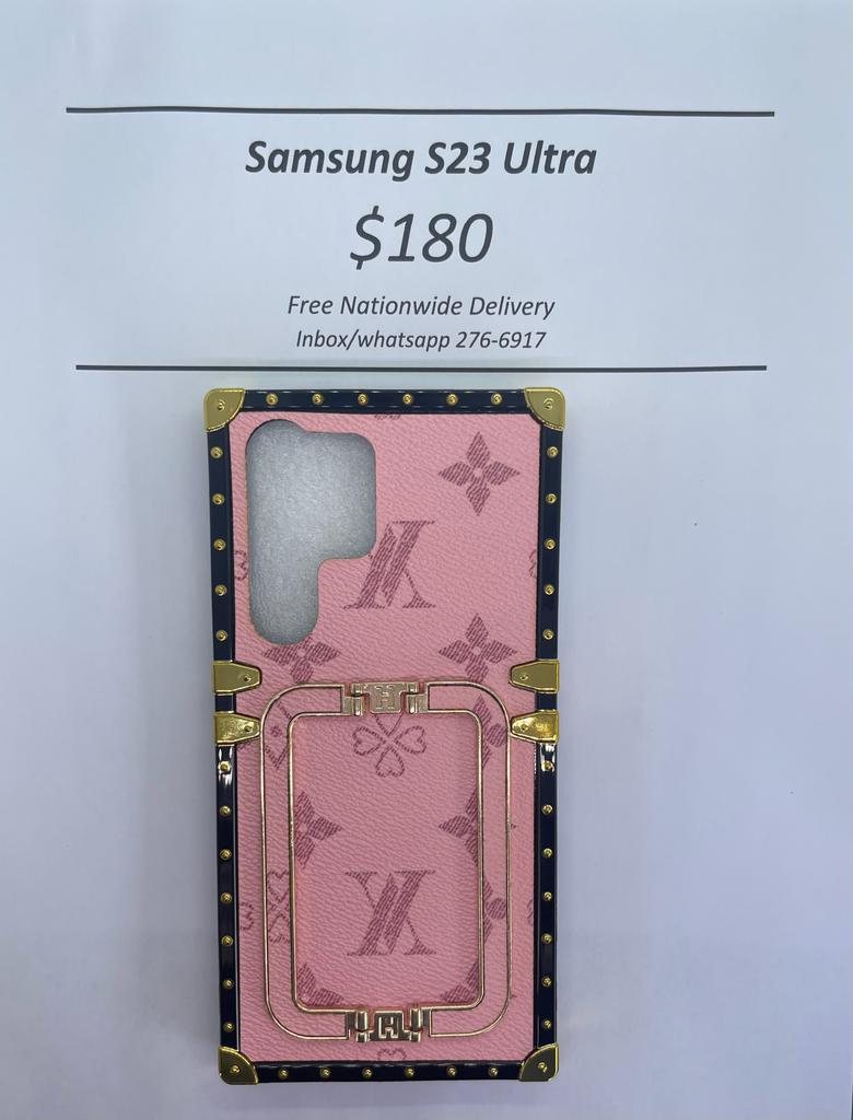 S23 Ultra Pink Logo Trunk