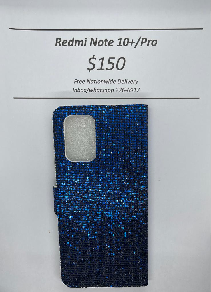 Redmi Note 10 Pro Blue Wallet