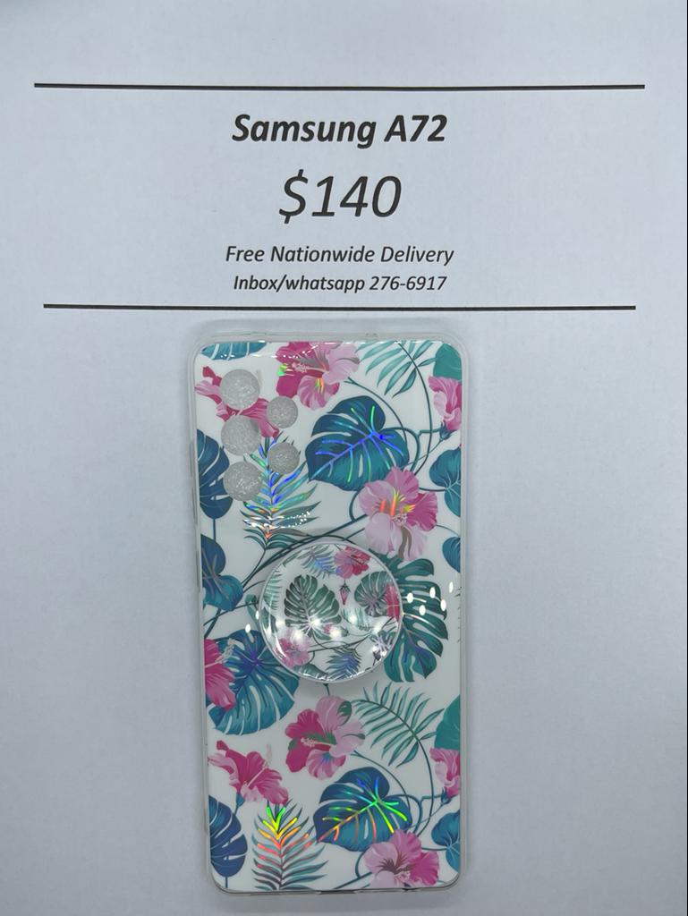 A72 White Floral