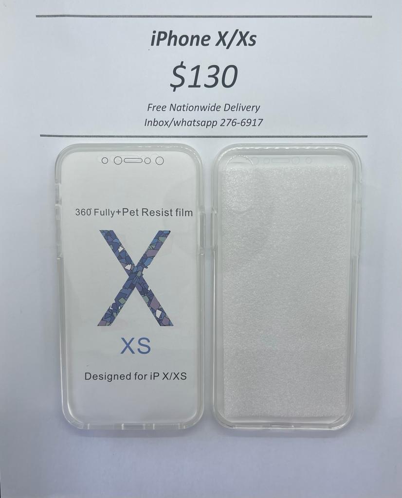 iPhone X/XS 360 TPU Case