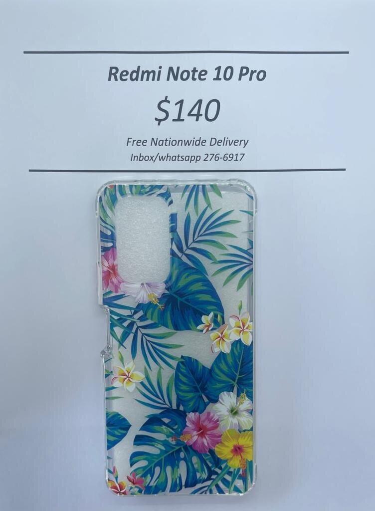 Redmi Note 10 Pro Hawaiian Floral case