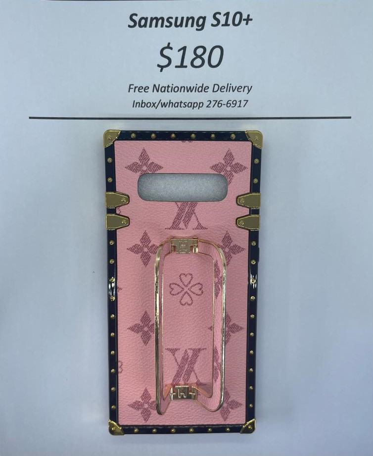 S10 Plus Pink Logo Trunk