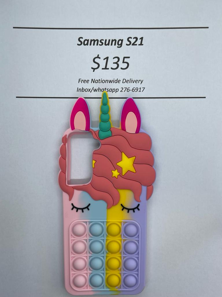 Samsung S21 Colourful Unicorn
