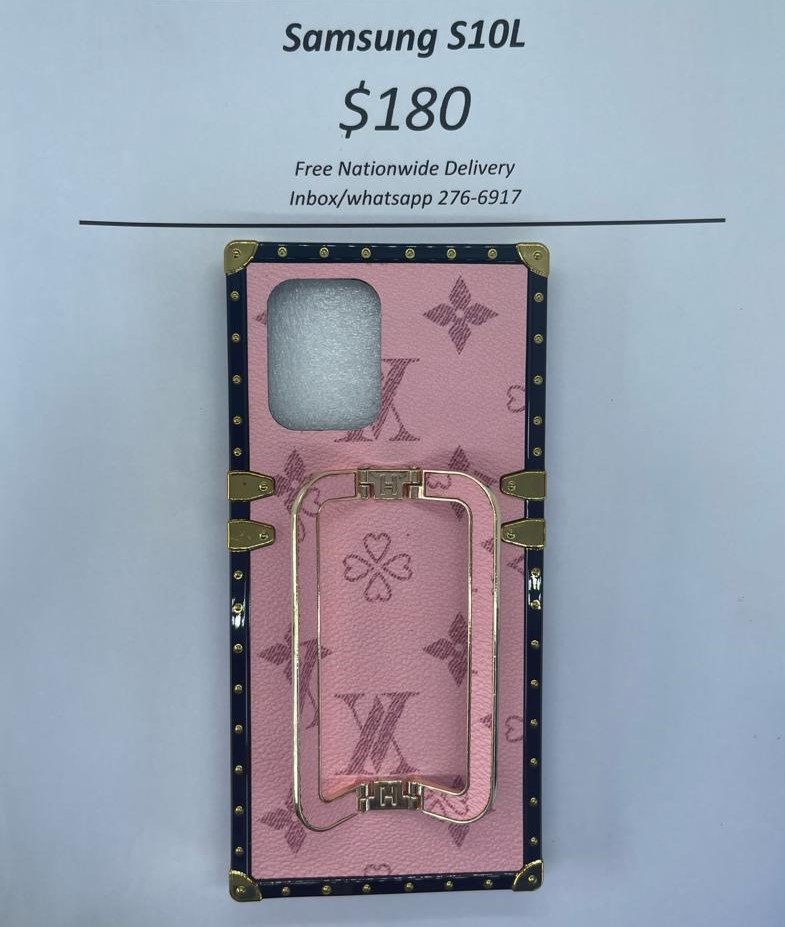 S10 Lite Pink Logo Trunk