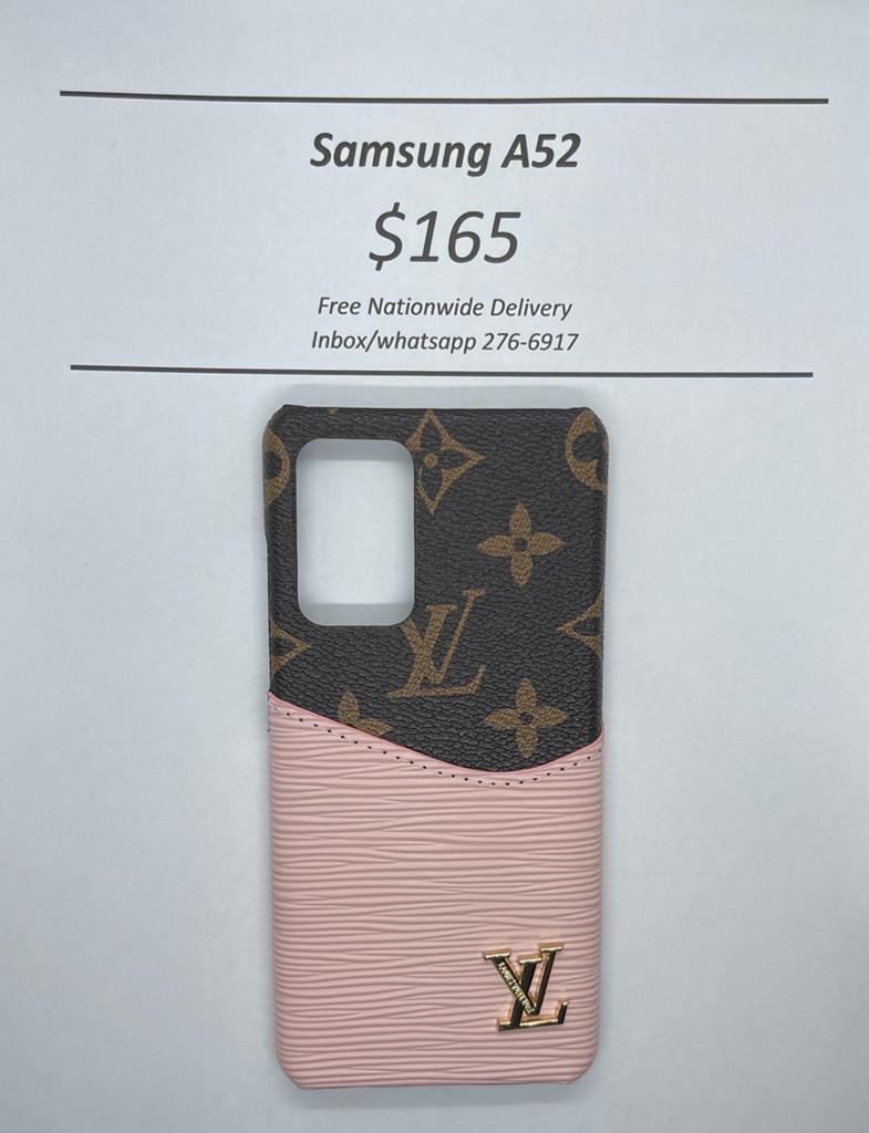 A52/A52s 5g Pink and Brown Luxury case