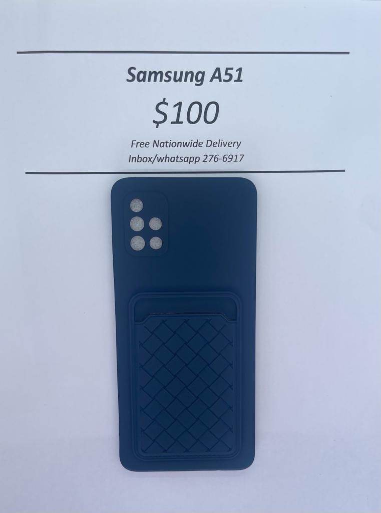 A51 Blue Card Holder