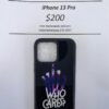iPhone 13 Pro Who Cares Light up case