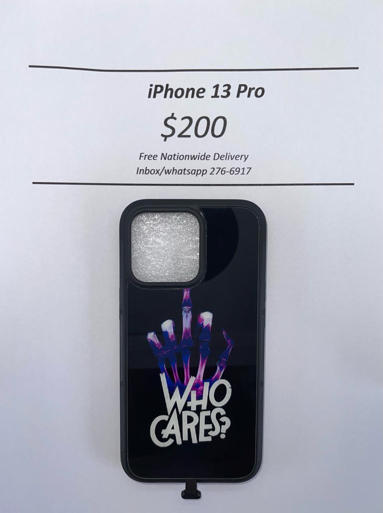 iPhone 13 Pro Who Cares Light up case