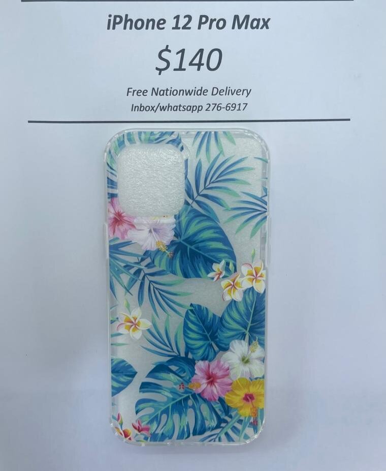 iPhone 12 Pro Max Hawaiian Floral case