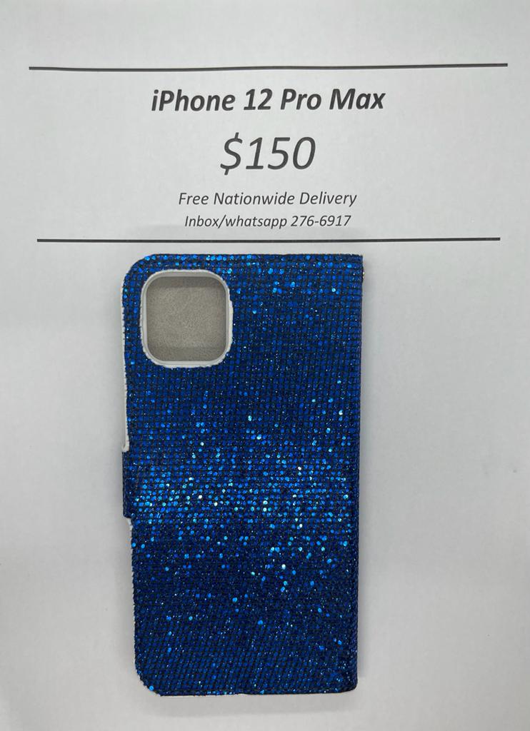 iPhone 12 Pro Max Blue Wallet