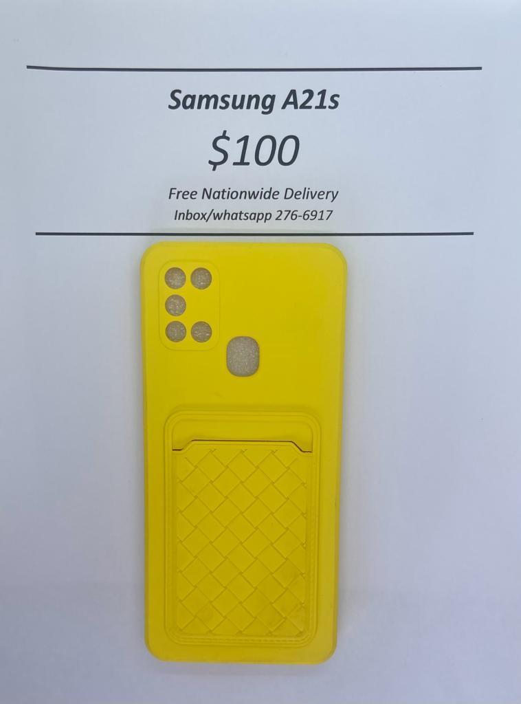 A21s Yellow Card Holder