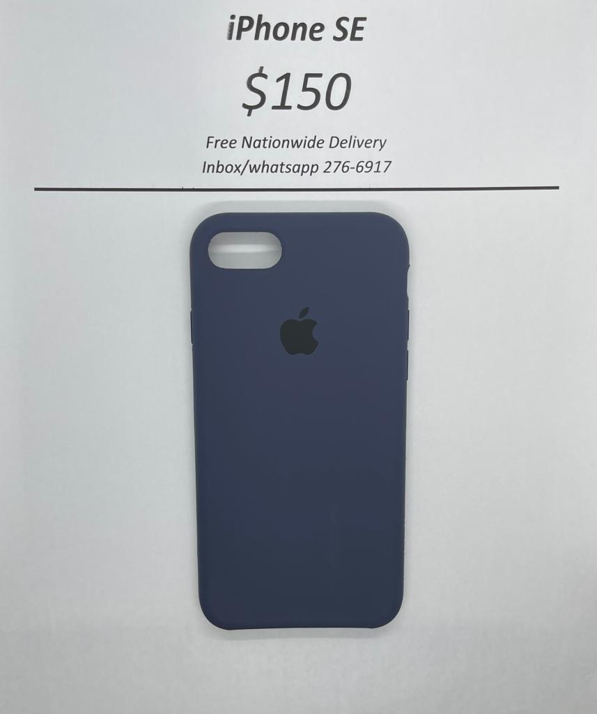 iPhone SE Blue Logo Case