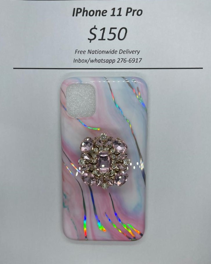 i11 Pro White Marble Gem