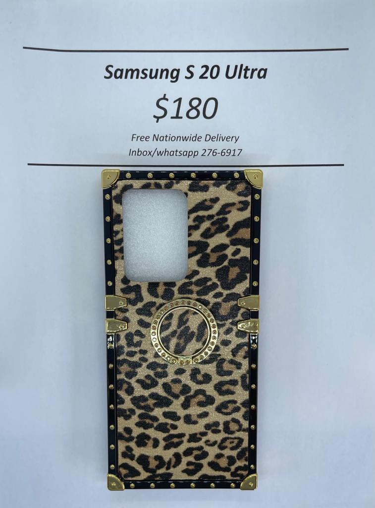 S20 Ultra Leopard without Pop Ring