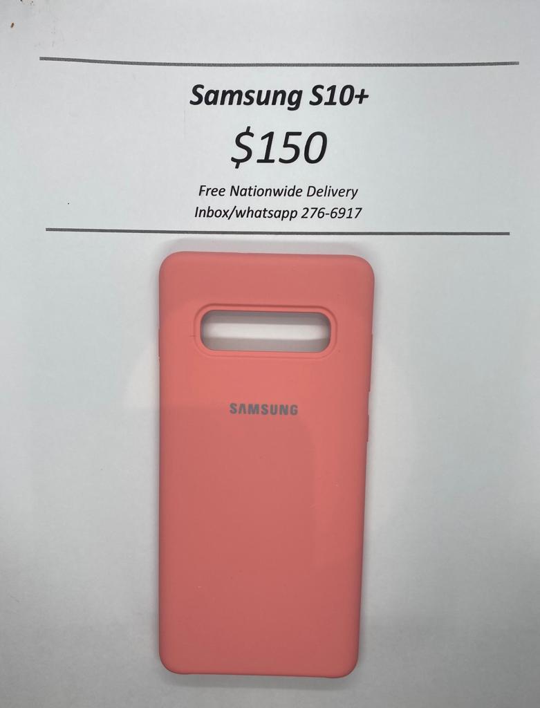 S10+ Coral Logo Case