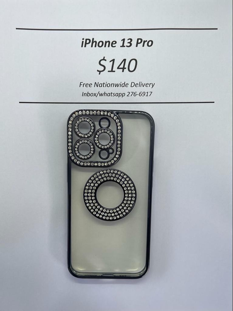 iPhone 13 Pro Black Gem Logo