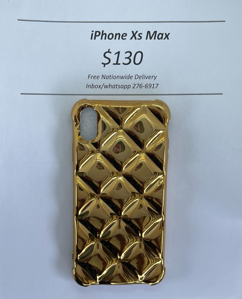 iPhone XS Max Gold Pattern