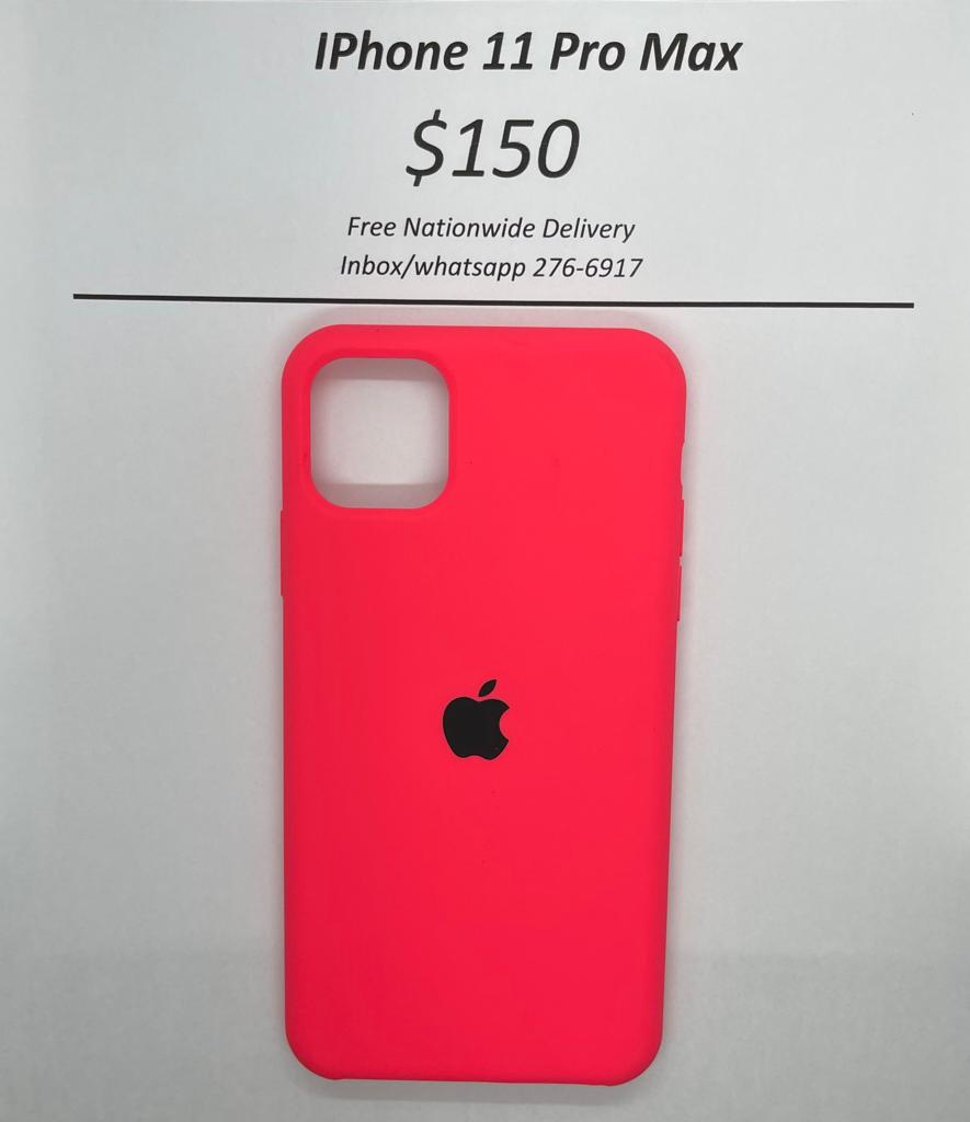 i11 Pro Max Coral Logo Case