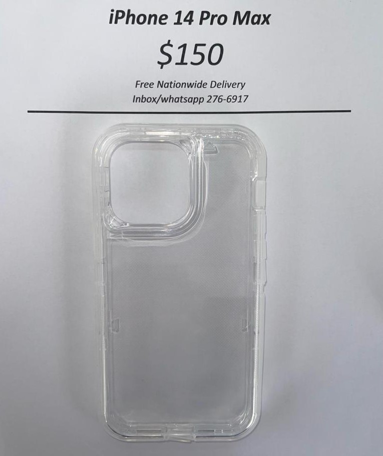 iPhone 14 Pro Max Clear Rugged