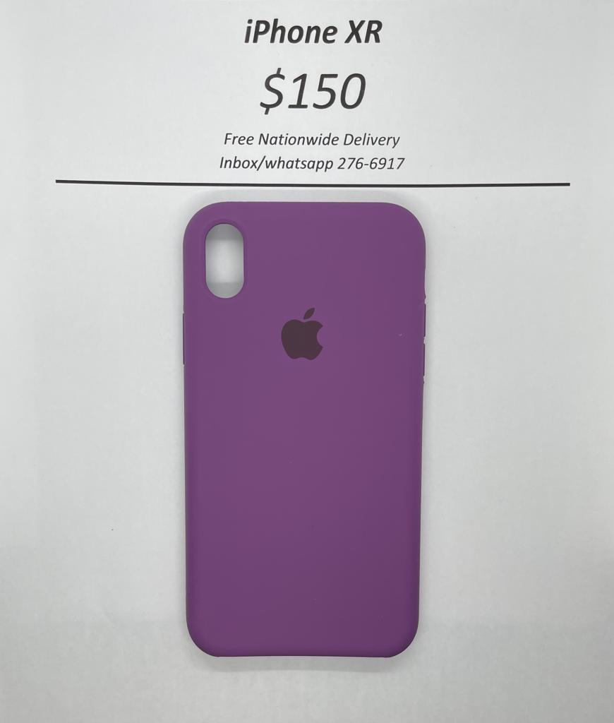 iPhone XR Purple Logo Case