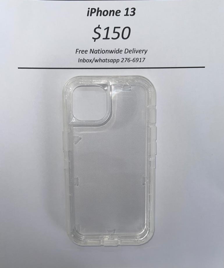 iPhone 13 Clear Rugged