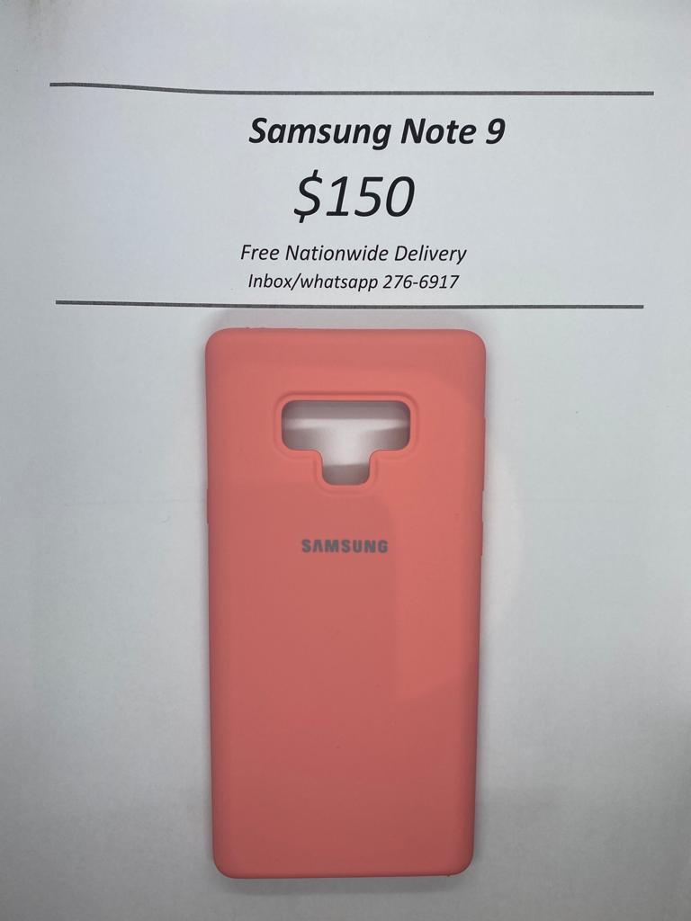Note 9 Pink Logo Case
