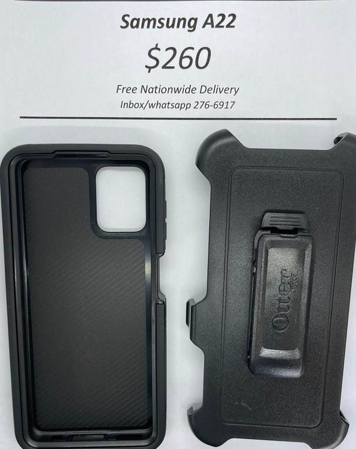 A22 Otterbox-Defender Black