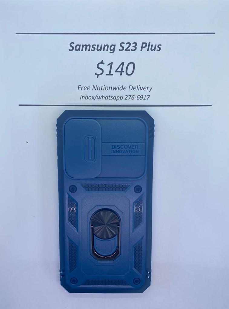 S23 Plus Blue Rugged w Camera Cover