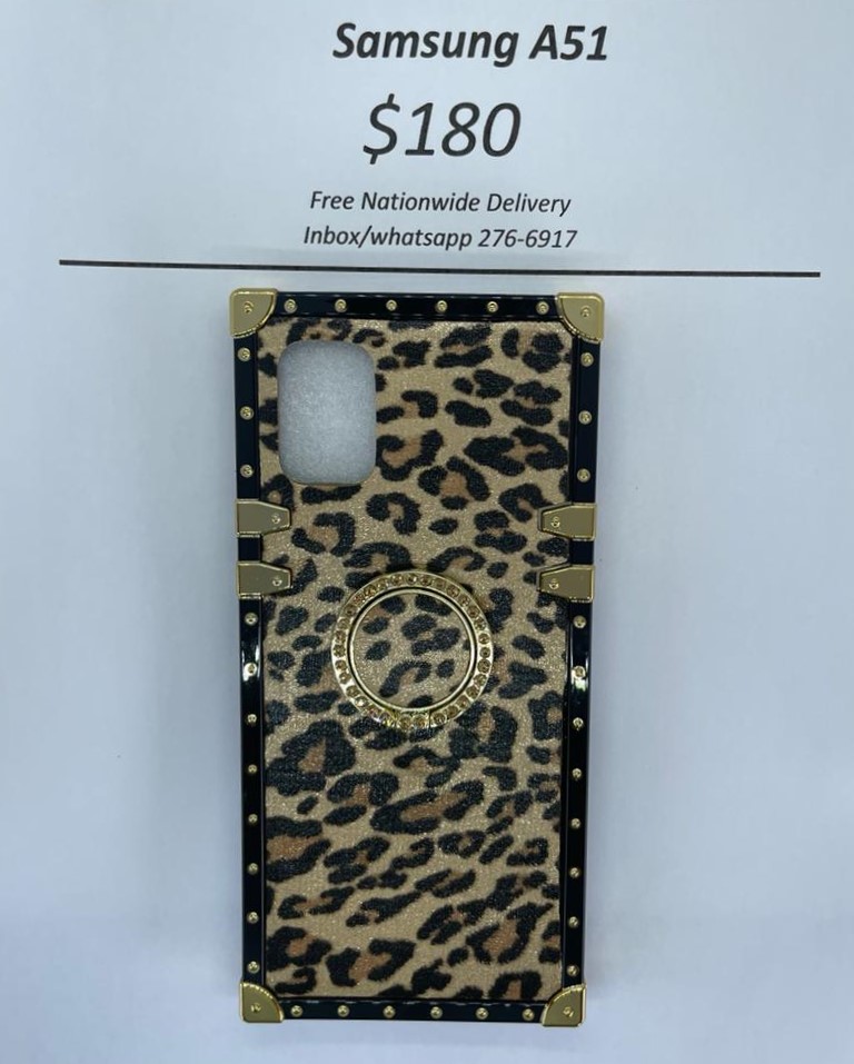 A51 Leopard without Pop Ring