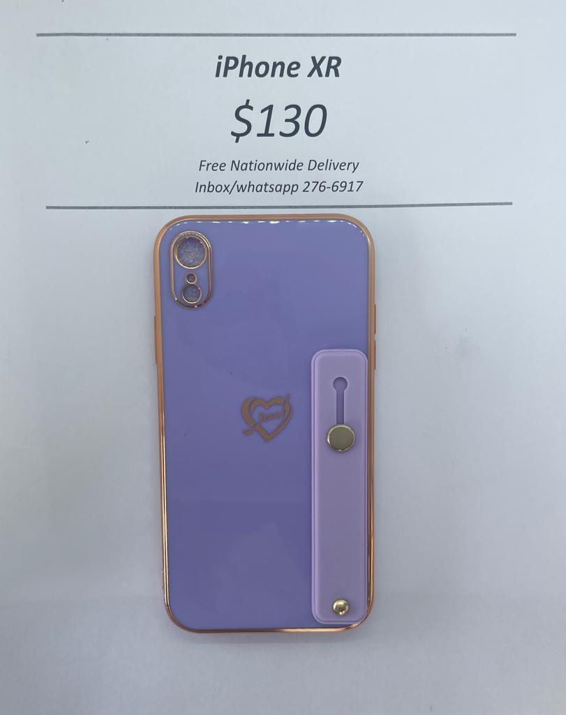 iPhone XR Purple Heart w Holder