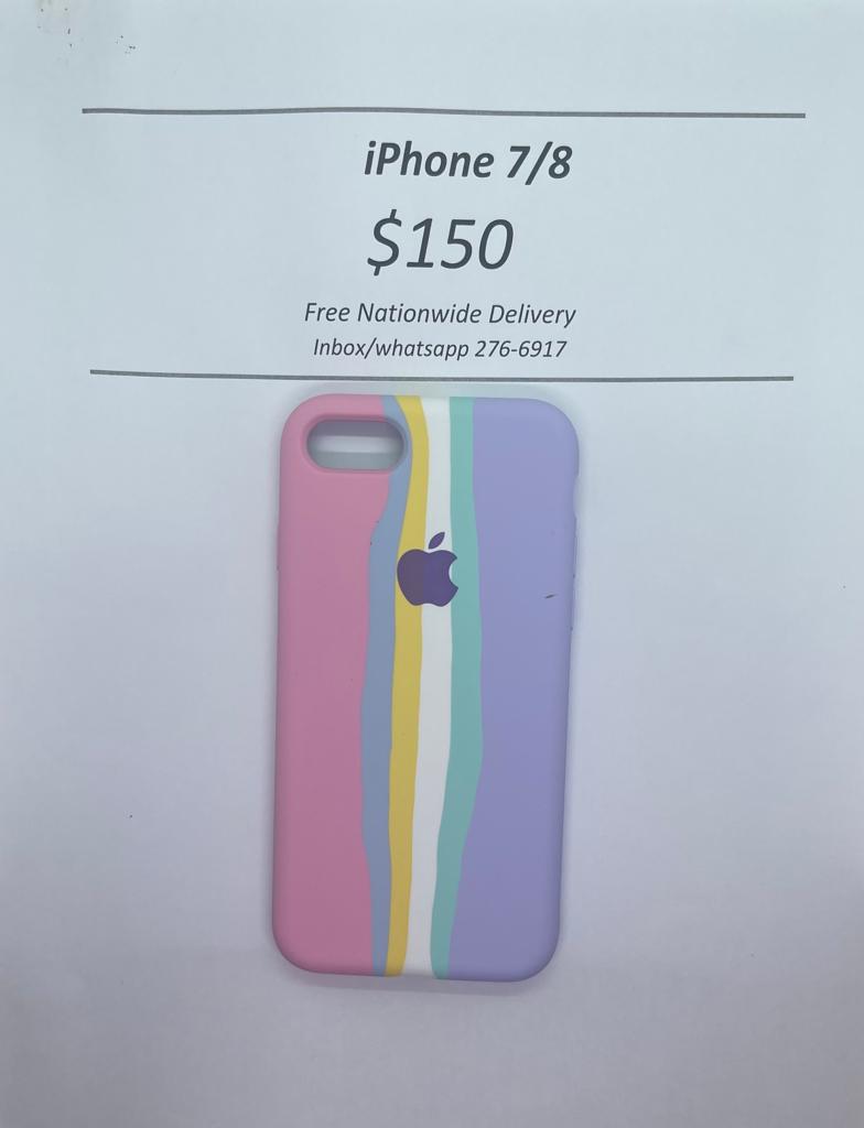 iPhone 7/8 Pastel Tone Logo Case