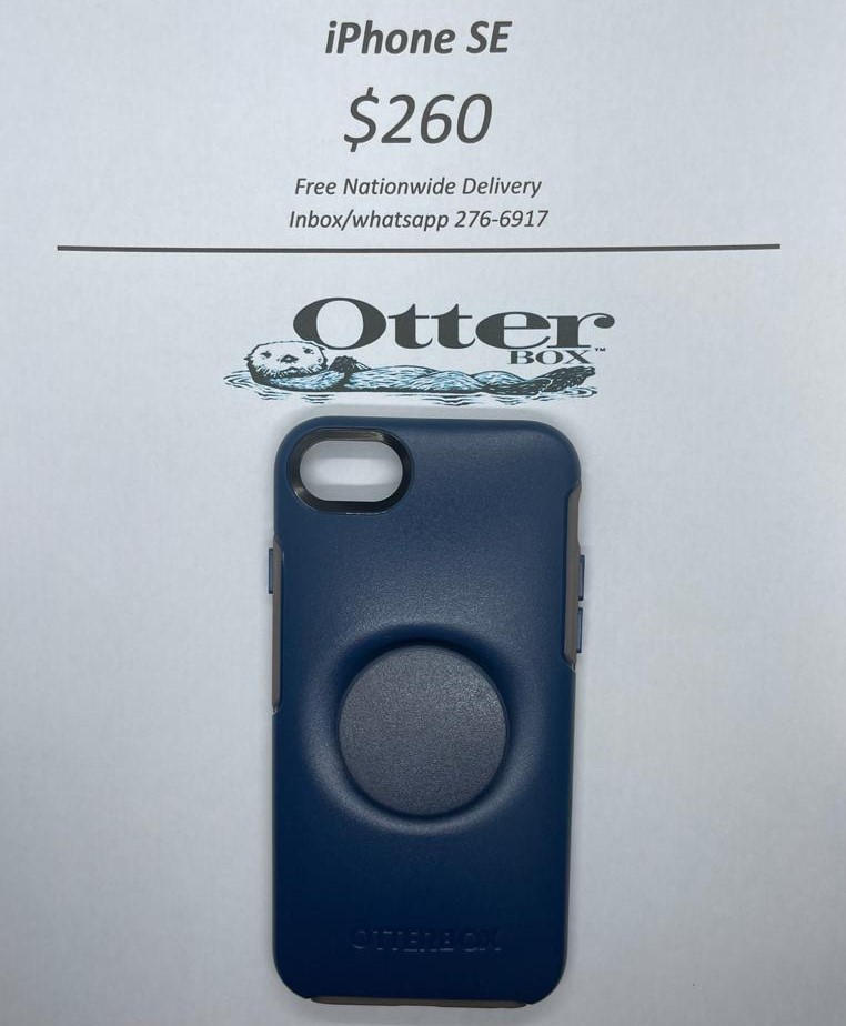 iPhone SE Otterbox Pop Socket - Blue