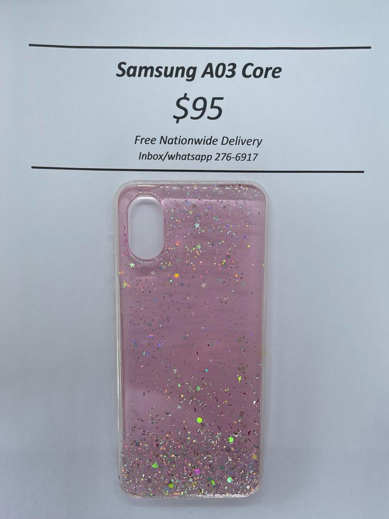 A03 Core Pink Glitter