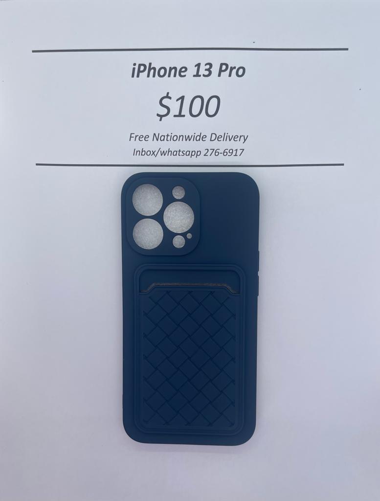 iPhone 13 Pro Blue Card Holder