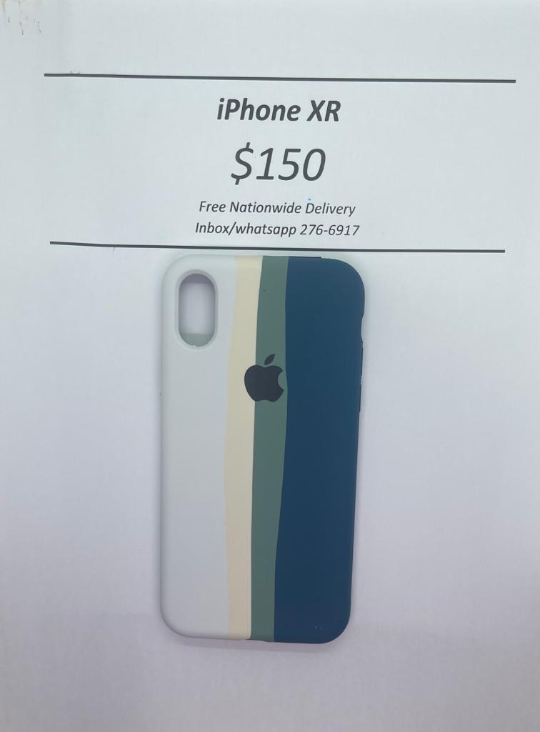 iPhone XR Green Tone Logo Case