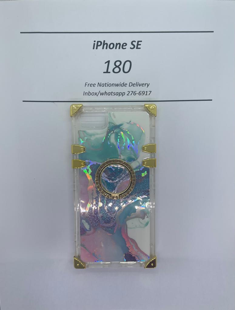 iPhone SE Clear Marble Trunk