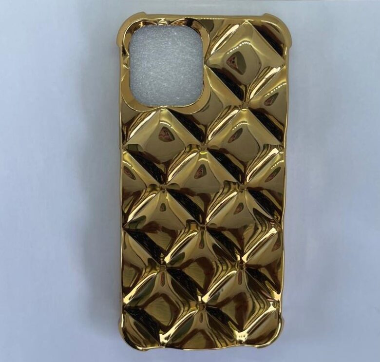 iPhone 12  Gold Pattern