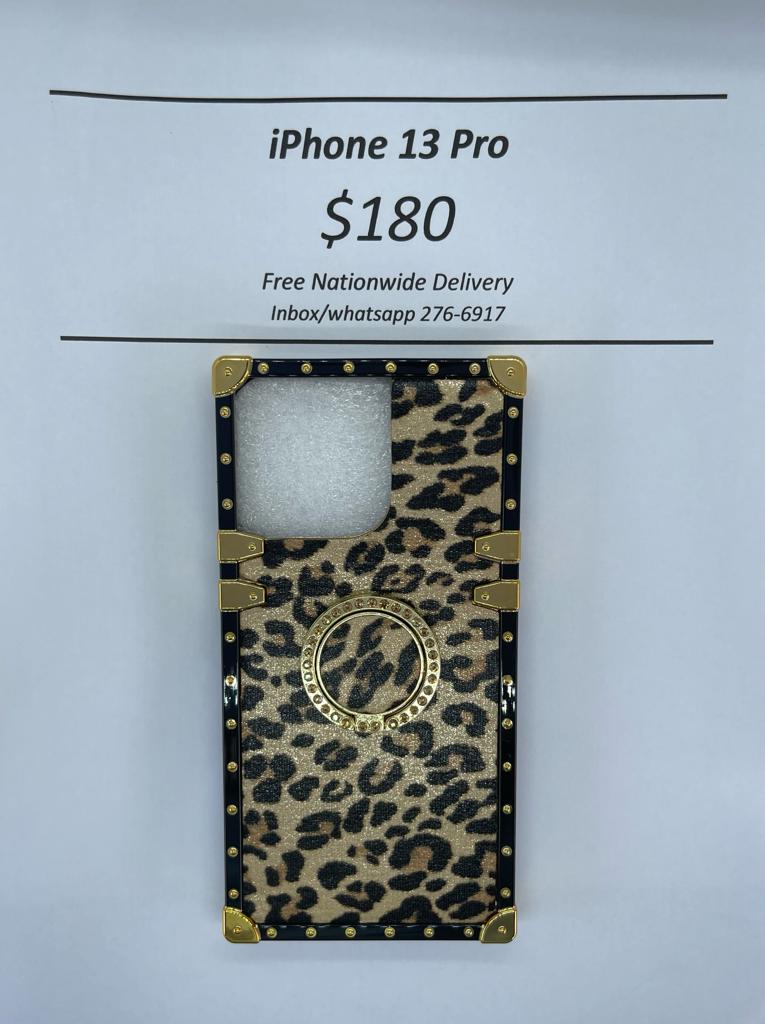 i13 Pro Leopard without Pop Ring