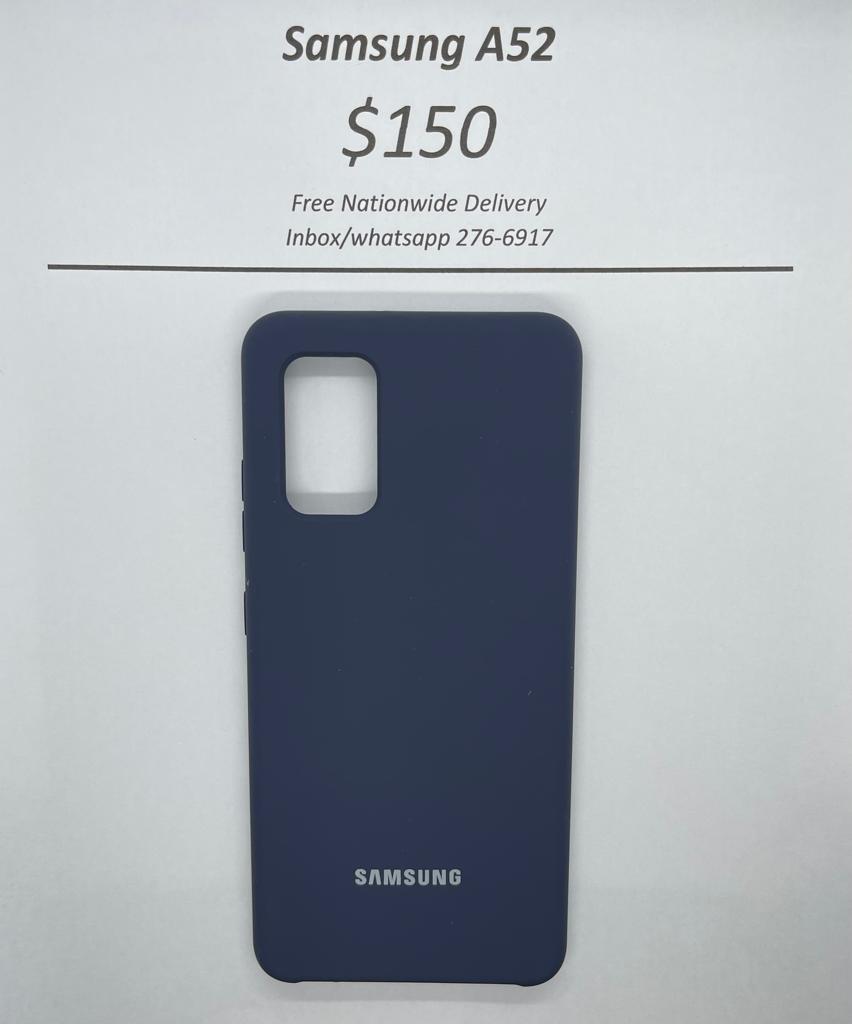A52/A52s 5g Blue Logo case