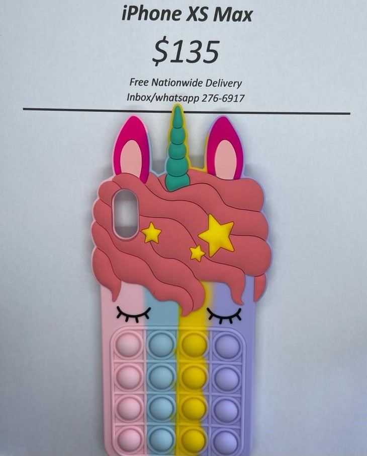 iPhone XS Max Colourful Unicorn