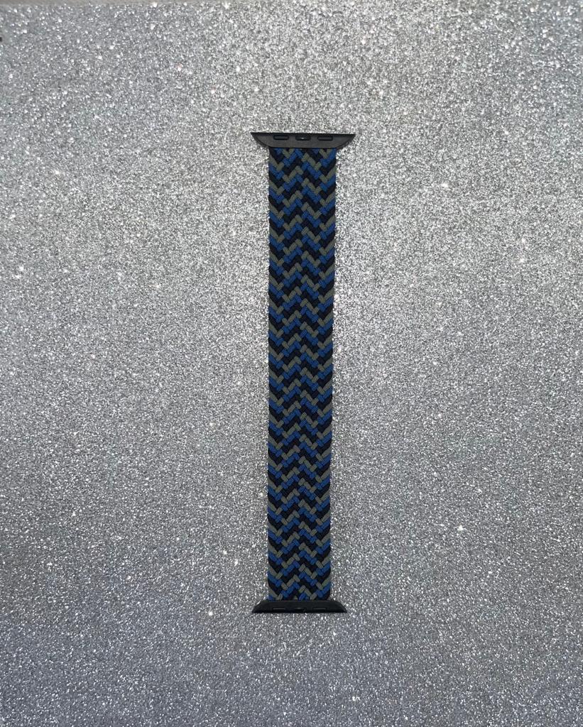 iWatch 42/44/45mm Fabric- Blue, grey, Black