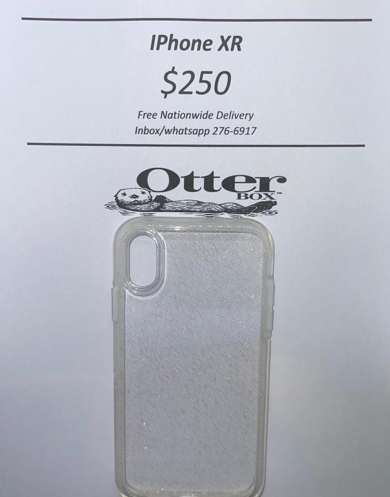 iPhone XR Otter Box Symmetry Glitter