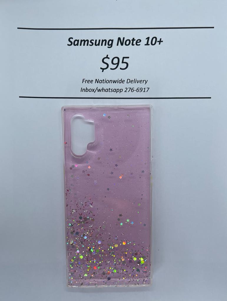 Note 10+ Pink Glitter
