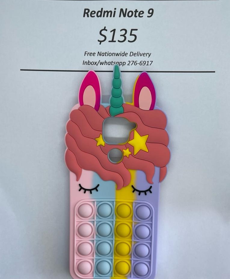 Redmi Note 9 Colourful Unicorn