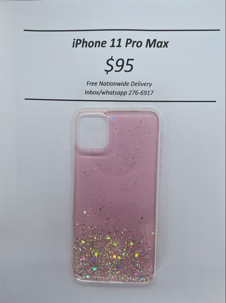 i11Pro Max Pink Glitter